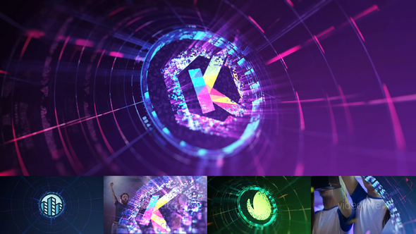 VideoHive Tech Logo Transition and End V2 29529373