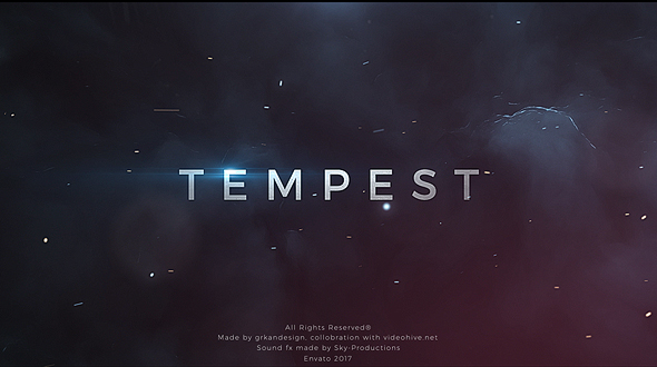 VideoHive Tempest | Trailer Titles 19269758