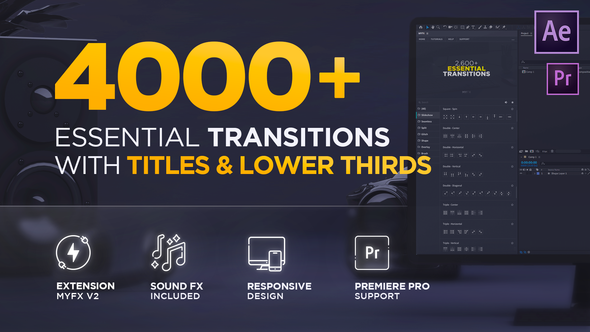 VideoHive Transitions V4 20139771