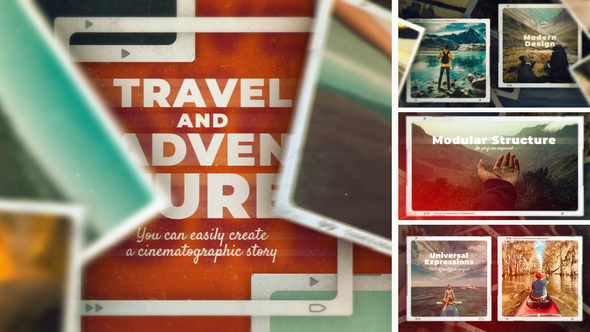 VideoHive Travel And Adventure Slideshow 27835149