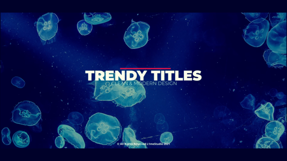 VideoHive Trendy Titles 35071985