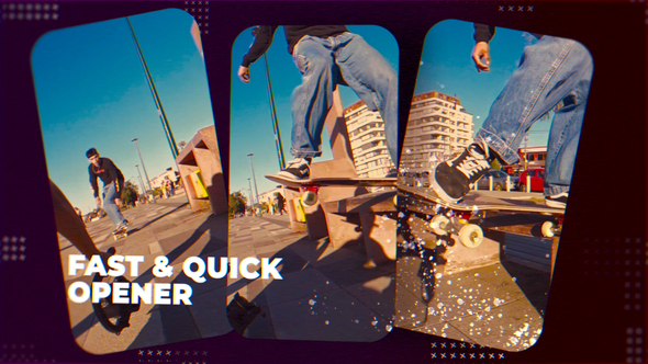 VideoHive Triple Freeze Frame Urban Opener 32568022