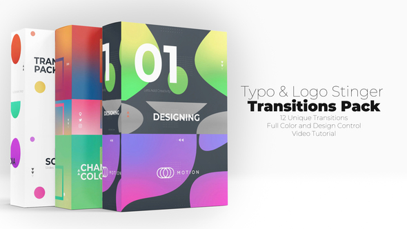 VideoHive Typo & Logo Stinger Transitions Pack 30459517
