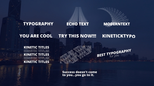 VideoHive Typography Pack 32773099