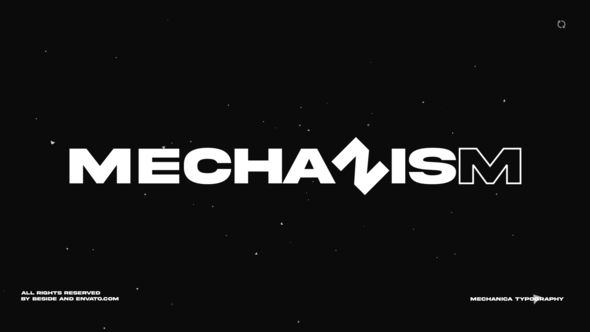VideoHive Typography Titles - Mechanism | DaVinci Resolve 36046761