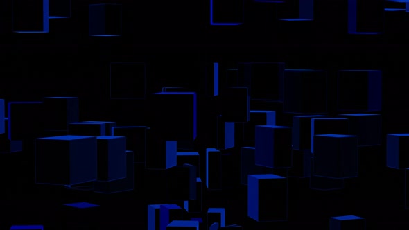 VideoHive VJ Loops Rotation Of Neon Lights 34157678