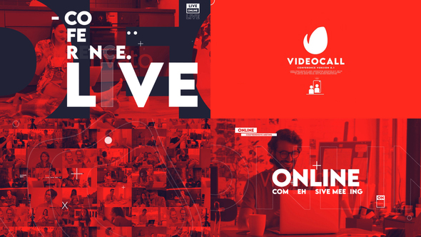 VideoHive Video Call Conference Logo 26991857