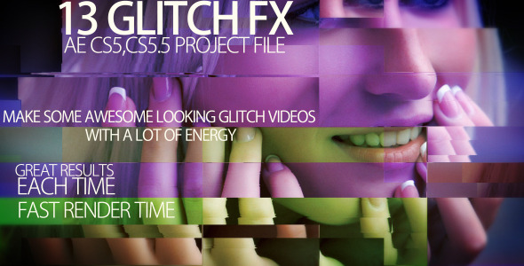 VideoHive Video glitch FX 2753756