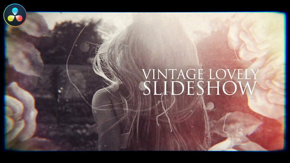 VideoHive Vintage Lovely Slideshow for DaVinci Resolve 31727107