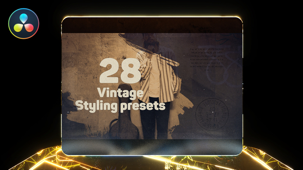 VideoHive Vintage | Video Series for DaVinci Resolve 35811633