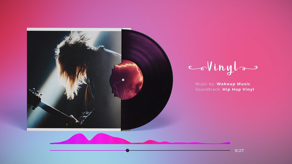 VideoHive Vinyl Disc Music Visualizer 23292200