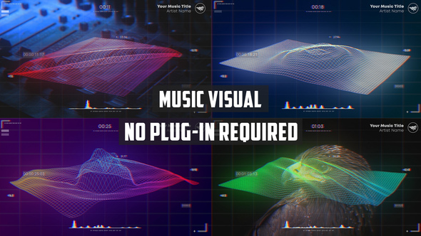 VideoHive Wave Music Visualizer 27544136