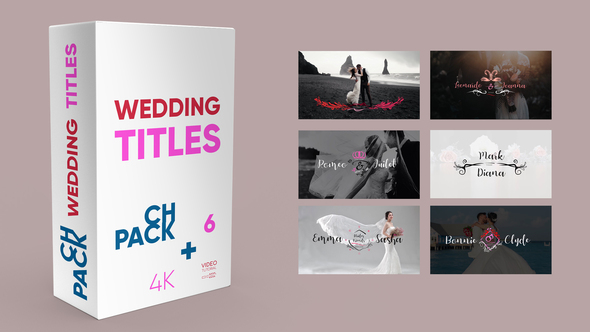 VideoHive Wedding Titles 36821757