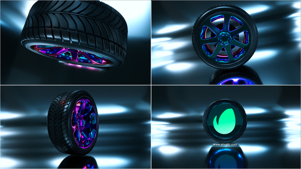 VideoHive Wheel Logo Reveal 23229533