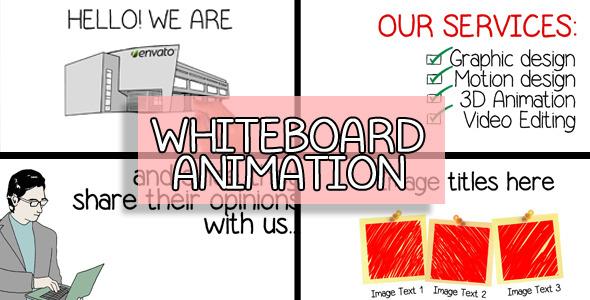 VideoHive Whiteboard Animated Company Presentation 4120250