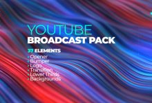 VideoHive YouTube Channel Broadcast Pack 37 Elements 28418575