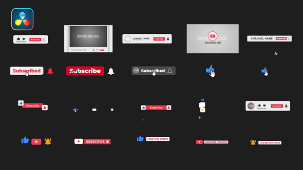 VideoHive YouTube Subscriber Pack 33458229