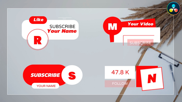 VideoHive YouTube Titles Pack 36262603