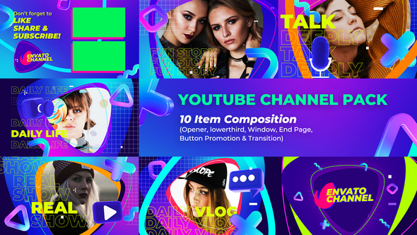 VideoHive Youtube Channel Pack 30056928