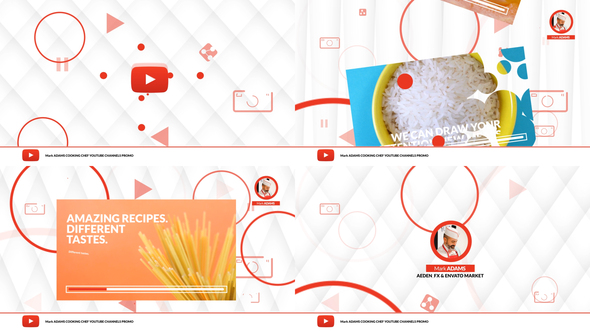 VideoHive Youtube Food Intro 28500389