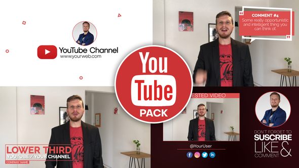 VideoHive Youtube Pack 29218125