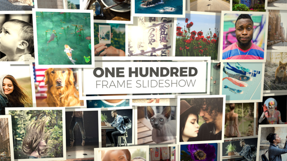VideoHive 100 Frame Slideshow 38006559