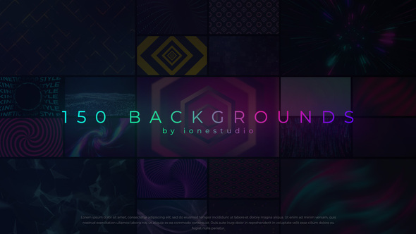 VideoHive 150 Loop Backgrounds 31993643