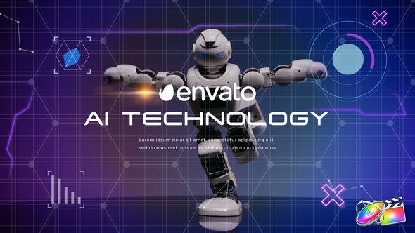 VideoHive AI Technology Slideshow | Apple Motion & FCPX 34818783