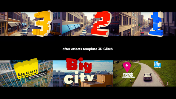 VideoHive AR Titles – AR Glitch 31994178