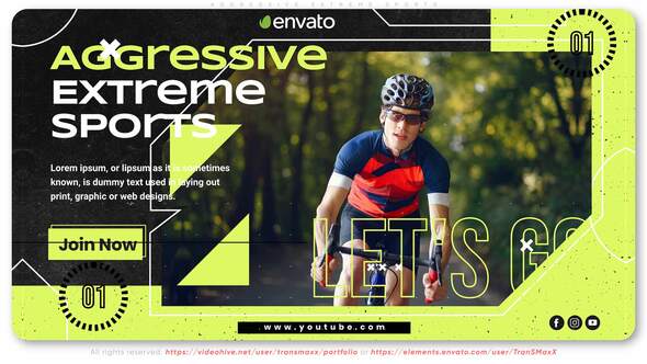 VideoHive Aggressive Extreme Sports 32159860