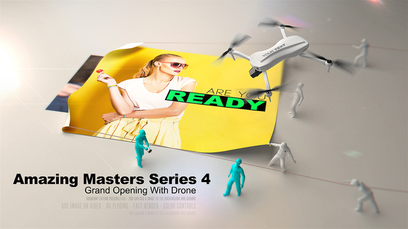 VideoHive Amazing Masters Series 4 – Grand Opening With Drone 27208175