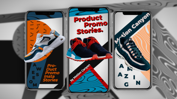 VideoHive Amazing Product Promo Stories 33756958