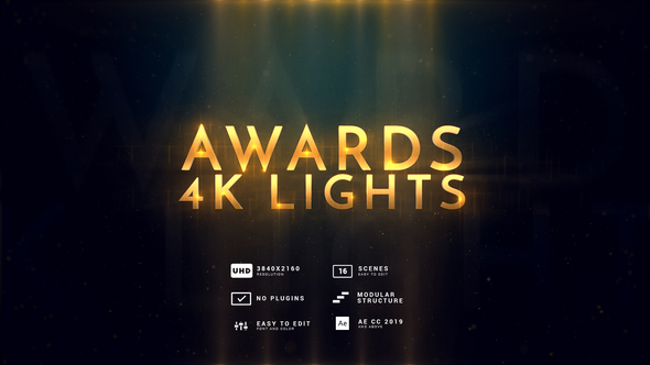 VideoHive Awards | 4K Lights 27688415