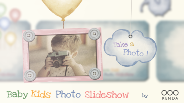 VideoHive Baby Kids Photo Slideshow 22568248