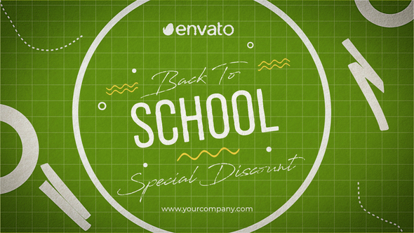 VideoHive Back To School Promo 39061997