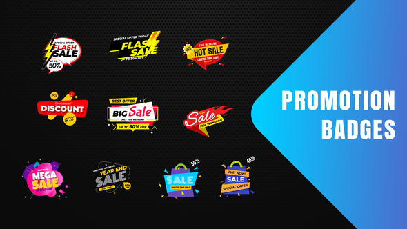 VideoHive Badges Sale Promo V19 28854025