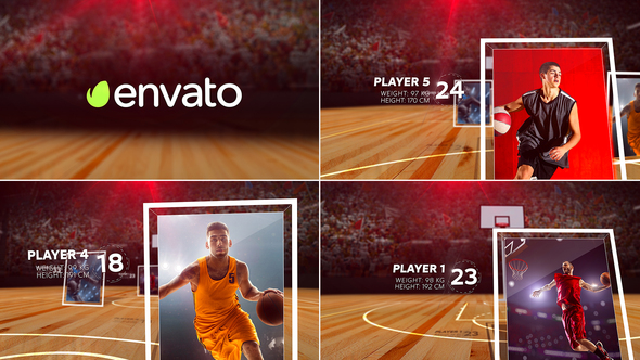 VideoHive Basketball Player 25794481