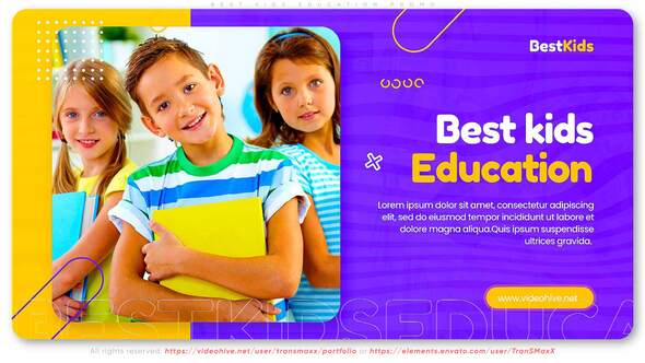 VideoHive Best Kids Education Promo 29663602