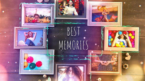 VideoHive Best Memories Photo Gallery 38468792