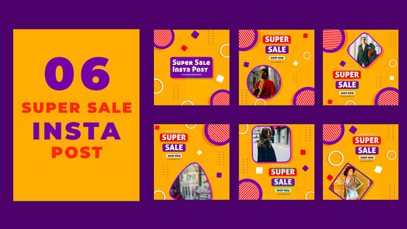 VideoHive Biggest Super Sale Instagram Social Media Post 39216123