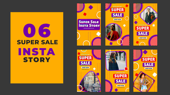 VideoHive Biggest Super Sale Instagram Stories Template 39216259