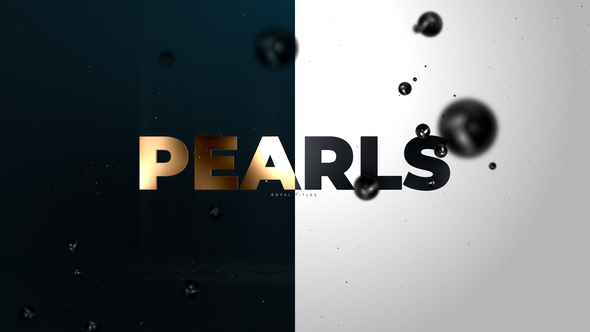 VideoHive Black Pearls Awards Titles | Light and Dark Version 24612927
