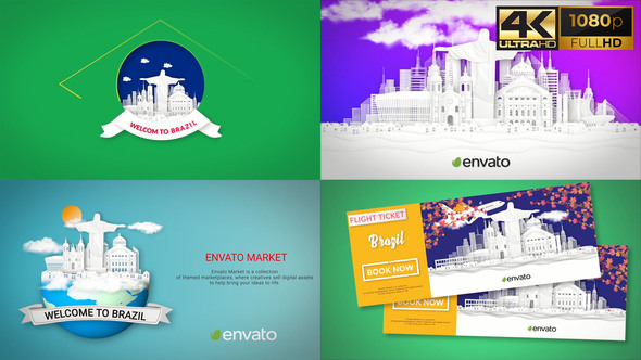 VideoHive Brazil City Opener 32182477