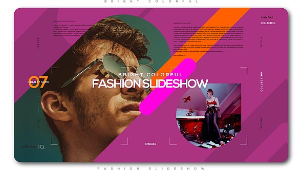 VideoHive Bright Colorful Fashion Slideshow 20648054