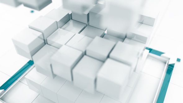 VideoHive Broadcast Cubes Logo 34100416