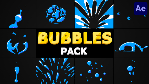 VideoHive Bubbles Pack | After Effects 32119559