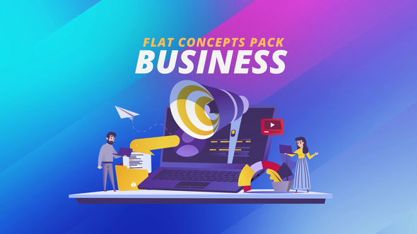 VideoHive Business - Flat Concept 32272149