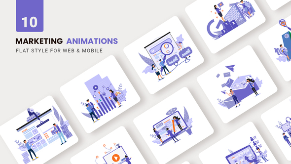VideoHive Business Marketing Animations – Flat Concept 39216768