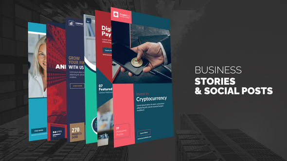 VideoHive Business Stories & Social Post B75 32515262