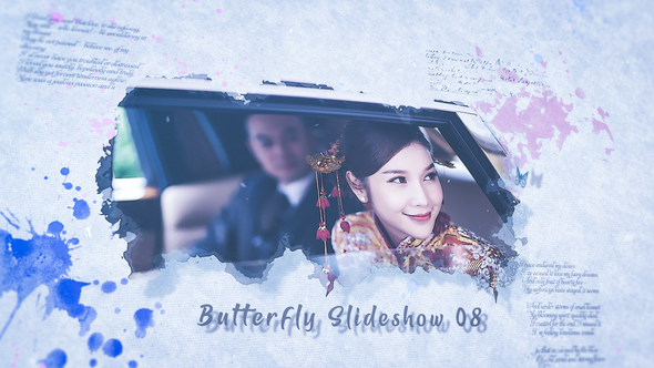 VideoHive Butterfly Slideshow 31997826